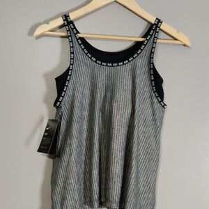 Nike dri fit tank top with built in bra